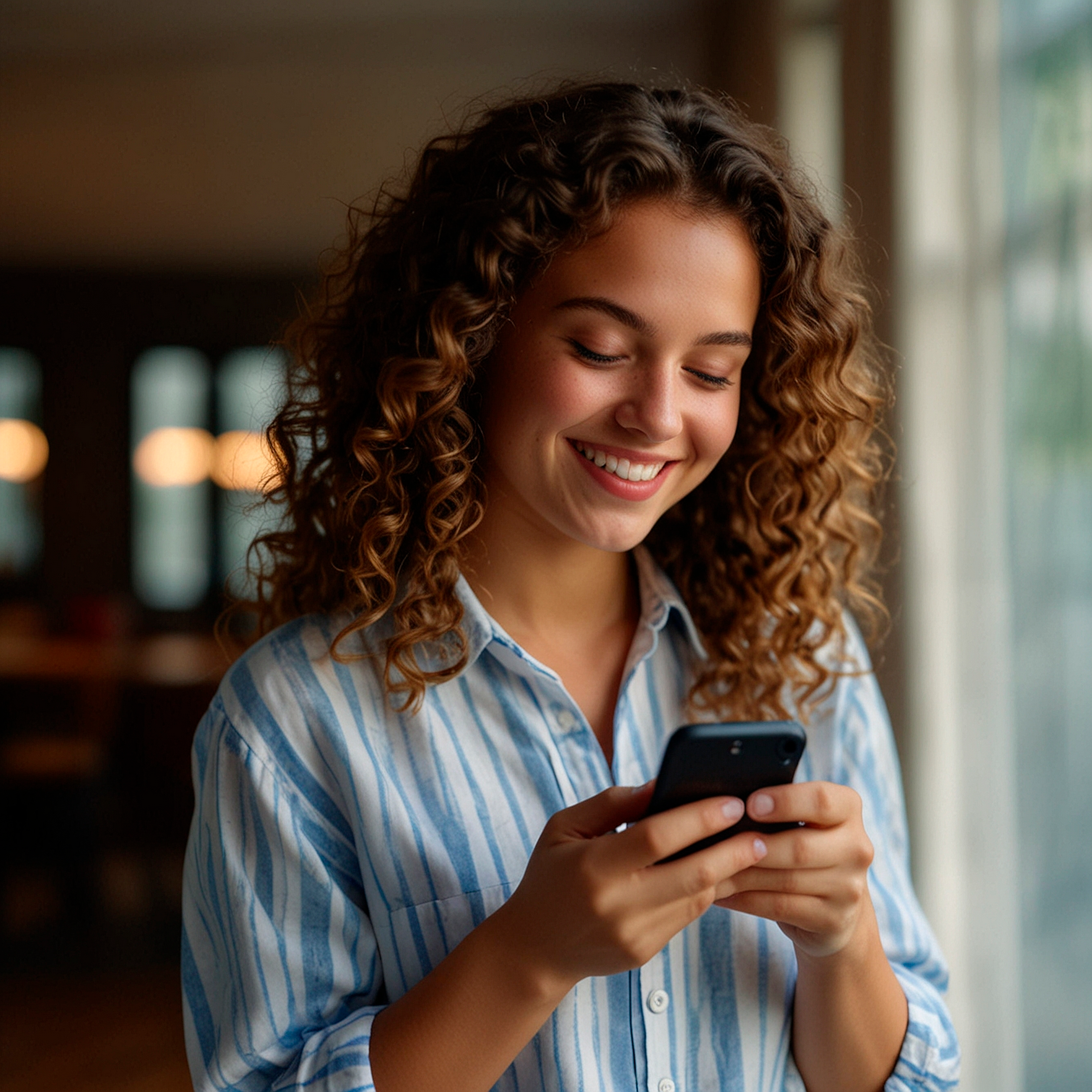 Pessoa procurando serviços